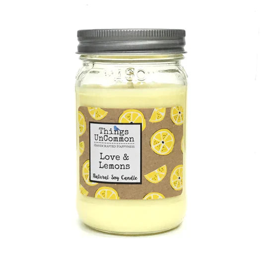 Love &amp; Lemons Candle