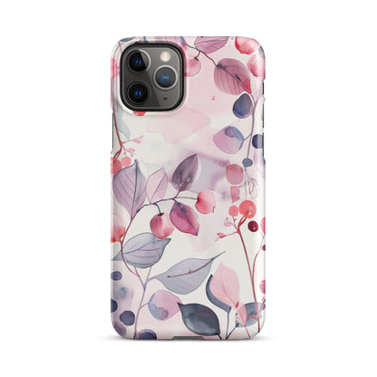 Pink Floral Phone case for iPhone