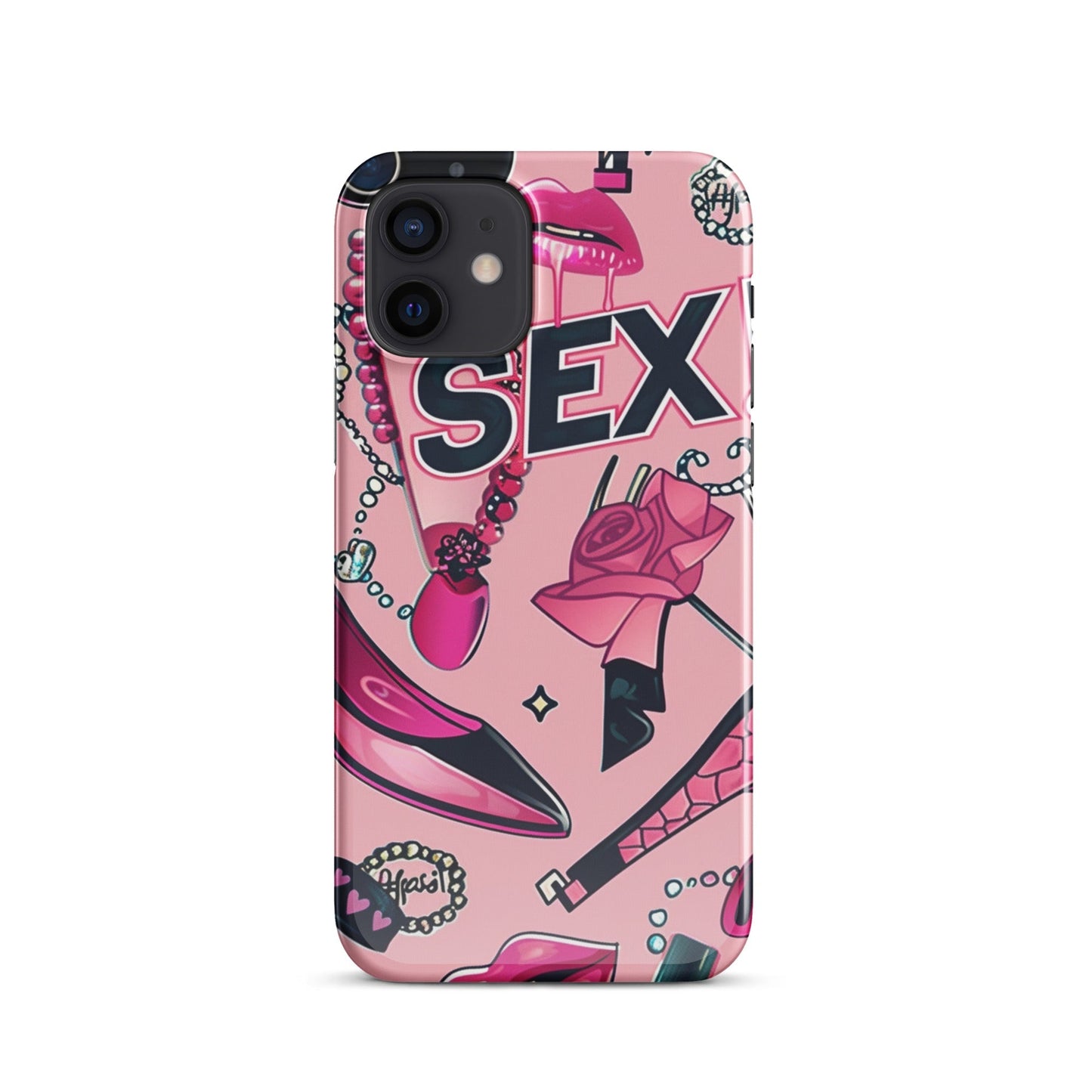 Pink Love Phone case for iPhone