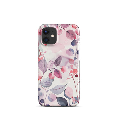 Pink Floral Phone case for iPhone