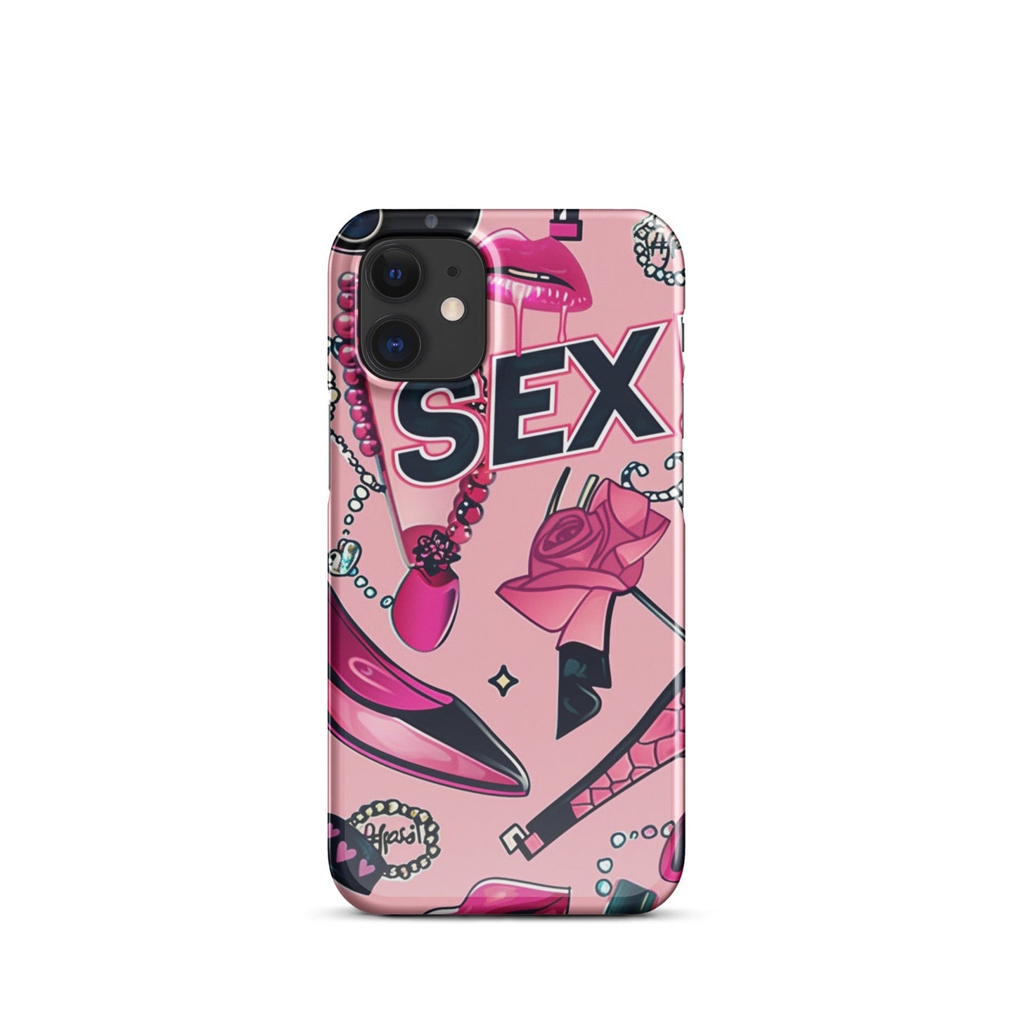 Pink Love Phone case for iPhone