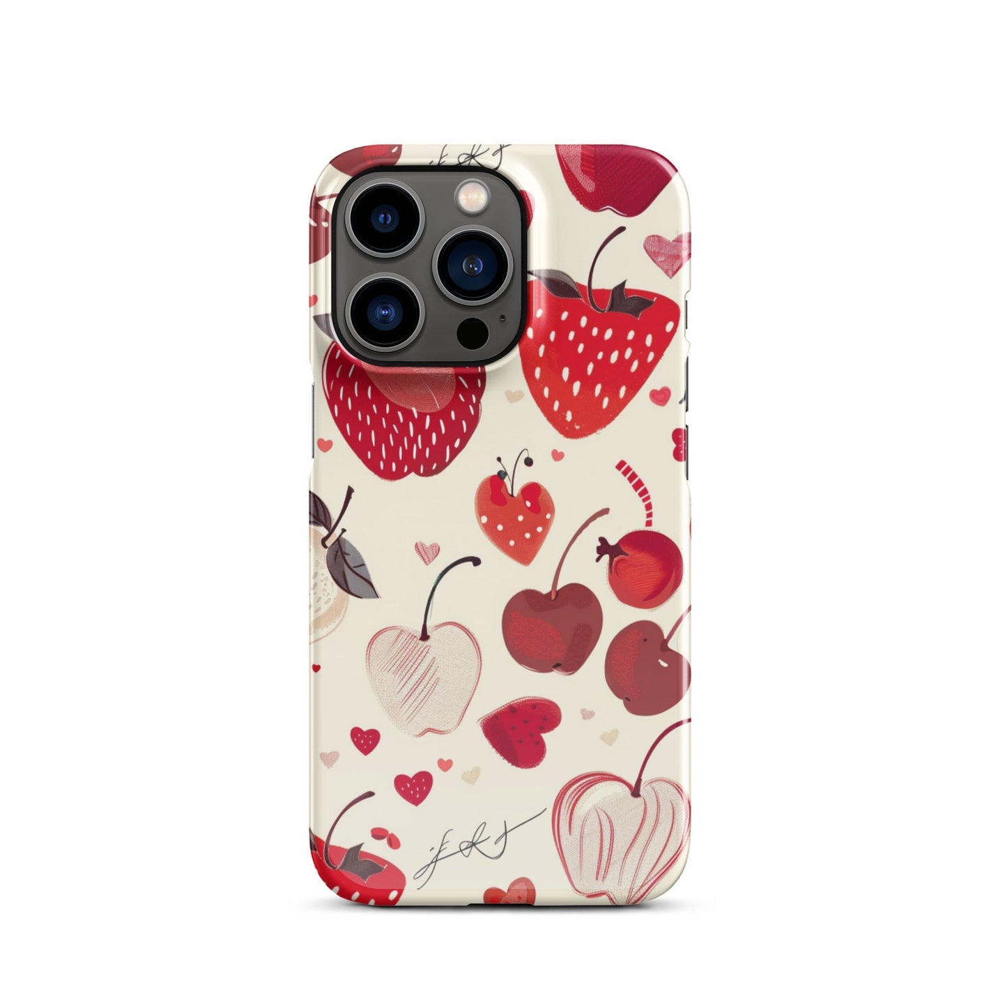 Strawberries Phone case for iPhone