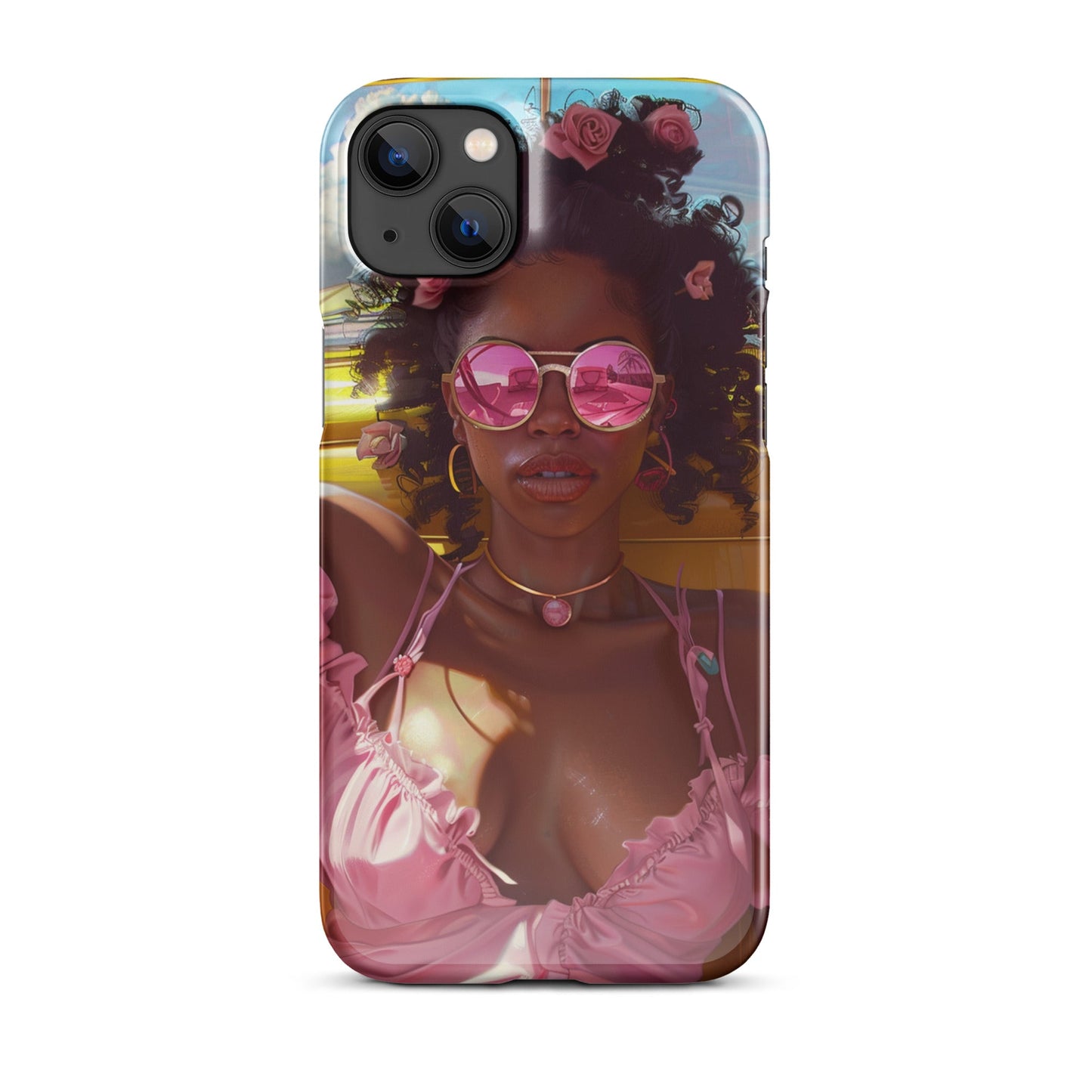 Black Girl Fashionista Phone case for iPhone