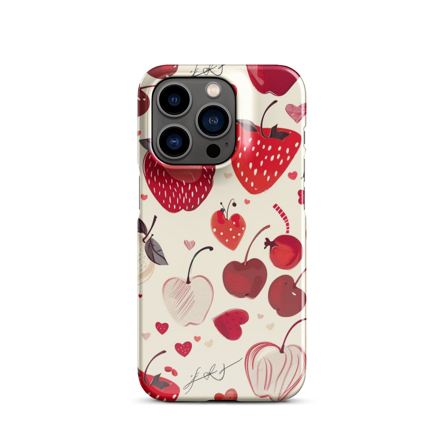 Strawberries Phone case for iPhone