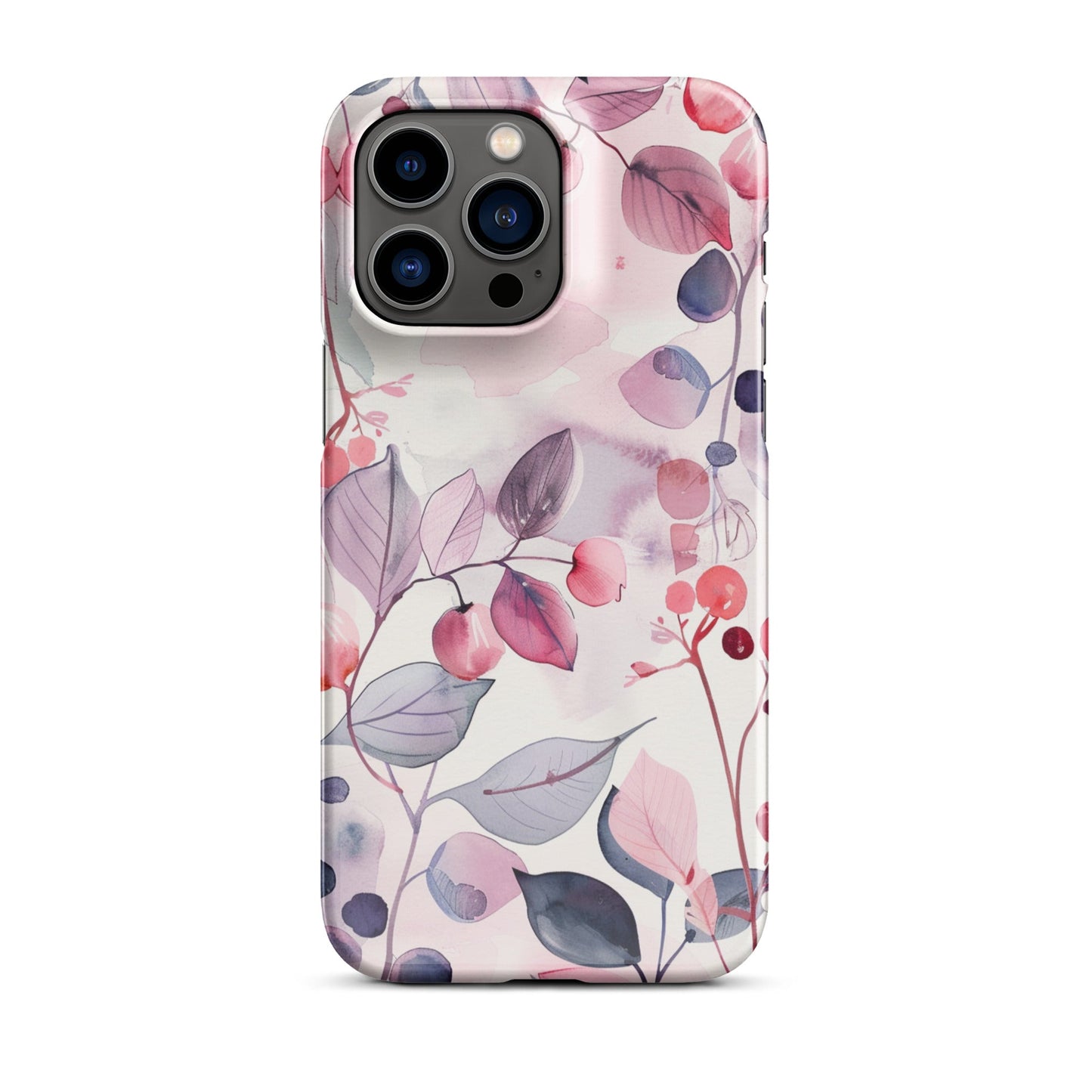 Pink Floral Phone case for iPhone