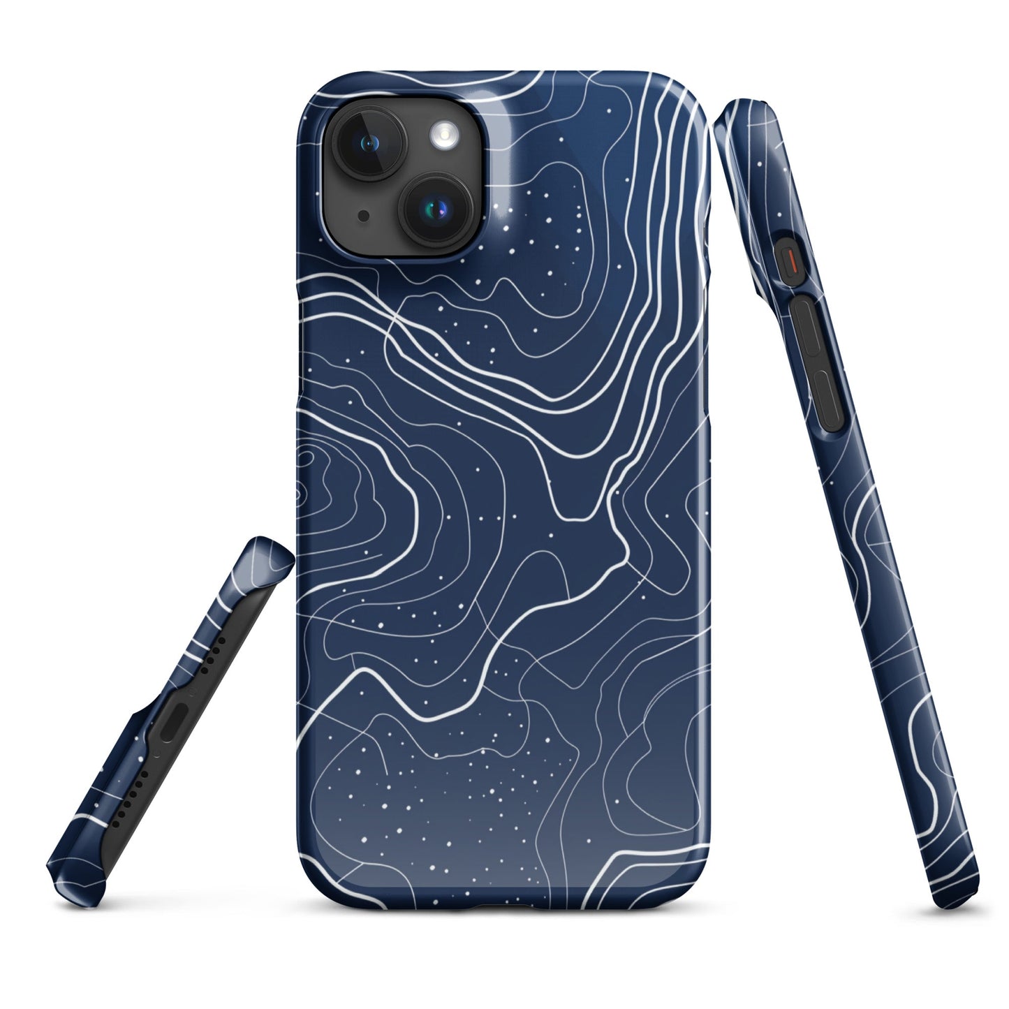 Blue Art Phone case for iPhone