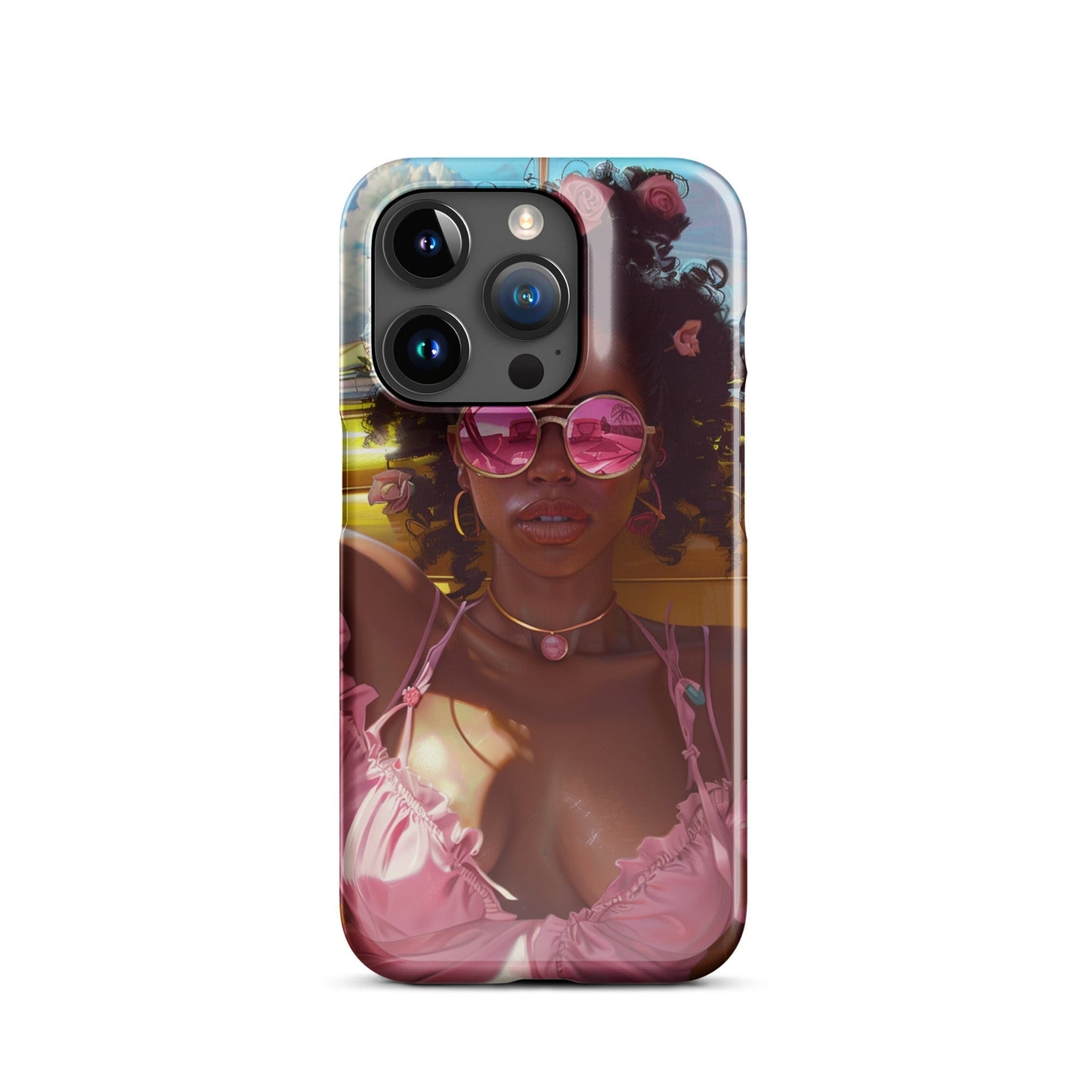 Black Girl Fashionista Phone case for iPhone