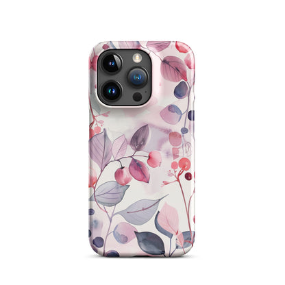 Pink Floral Phone case for iPhone