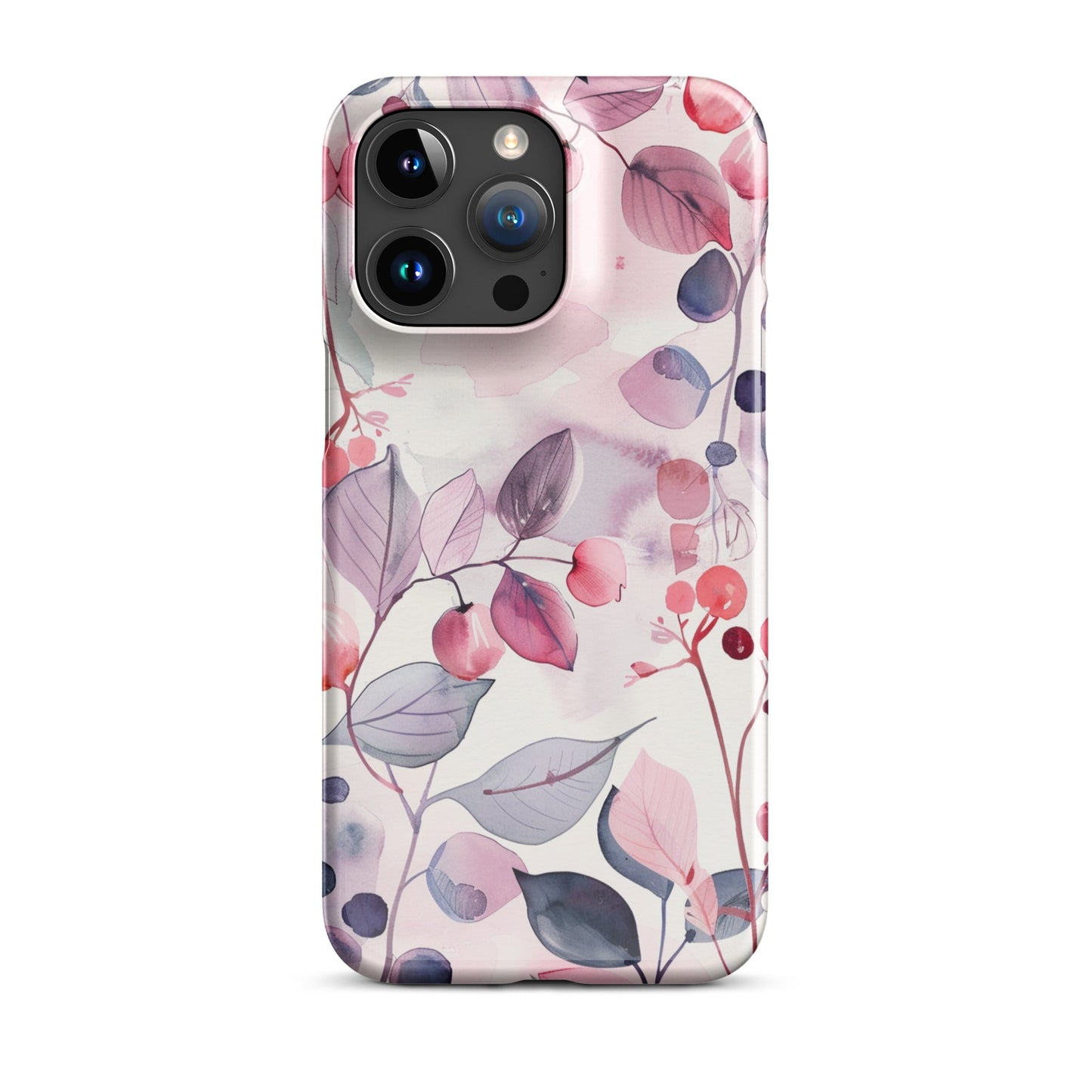 Pink Floral Phone case for iPhone