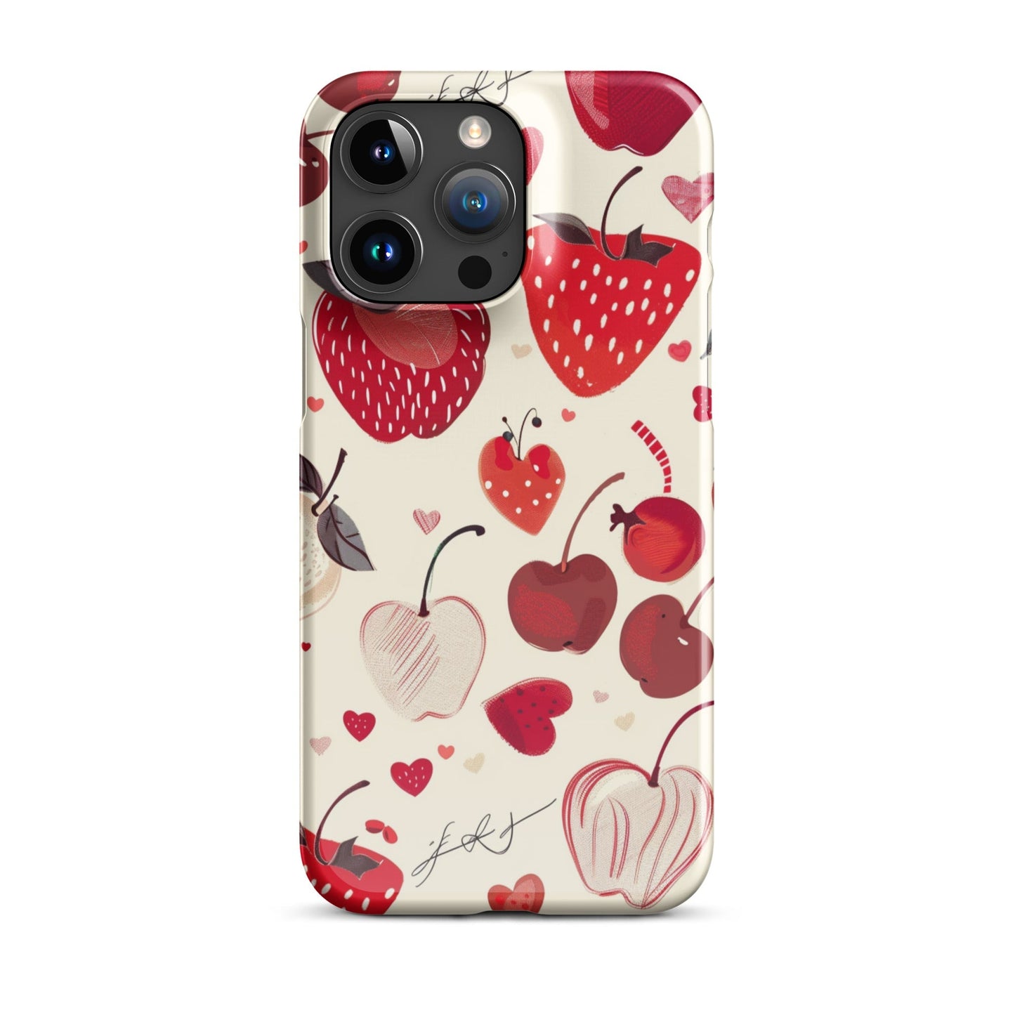 Strawberries Phone case for iPhone