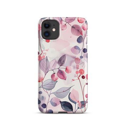 Pink Floral Phone case for iPhone