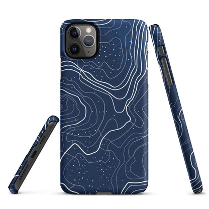 Blue Art Phone case for iPhone