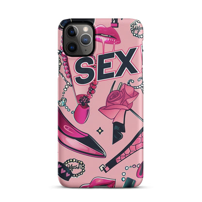 Pink Love Phone case for iPhone