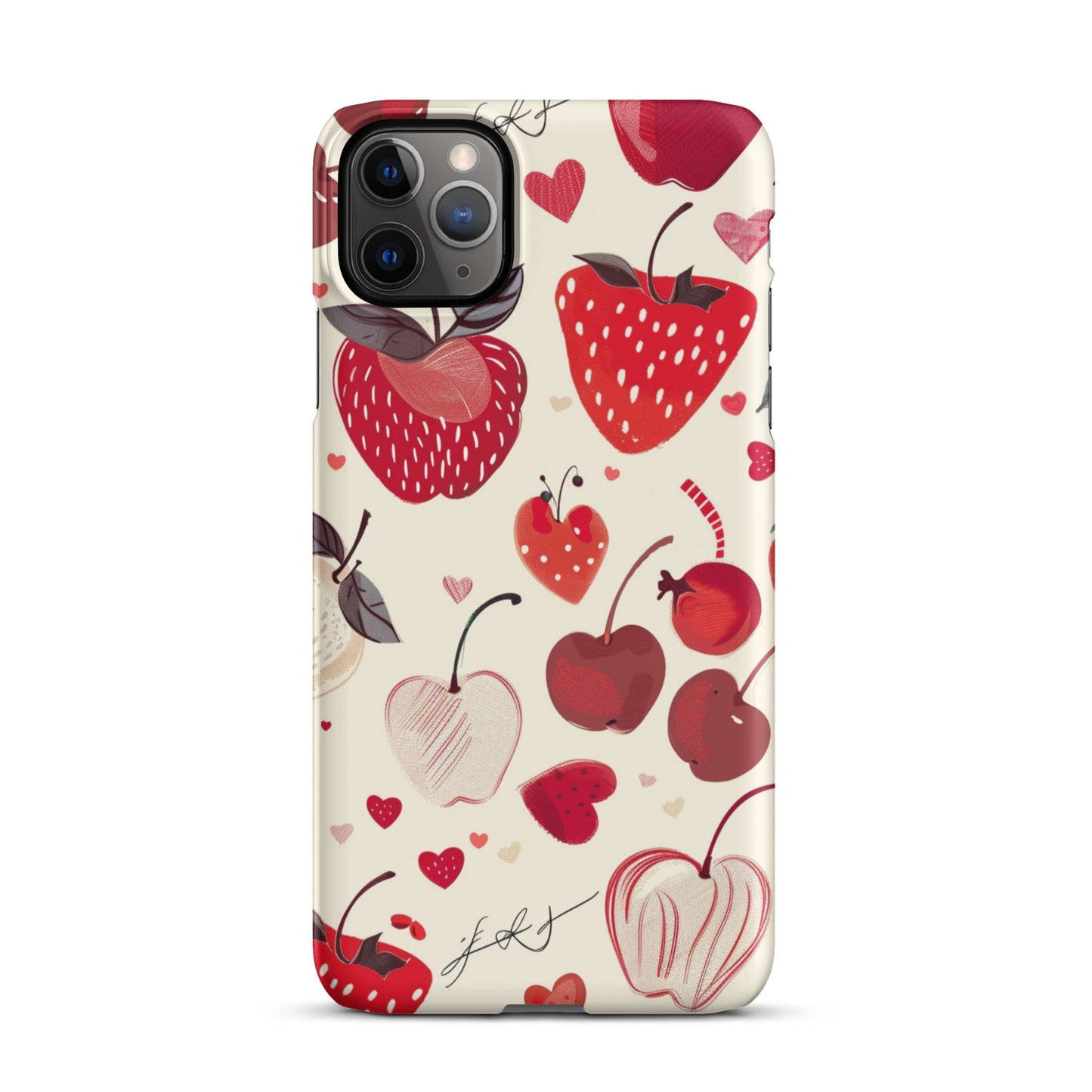 Strawberries Phone case for iPhone