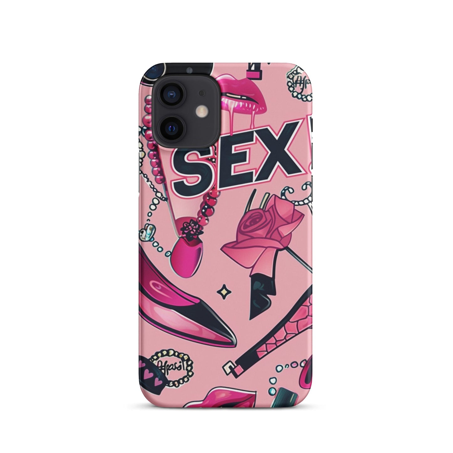 Pink Love Phone case for iPhone