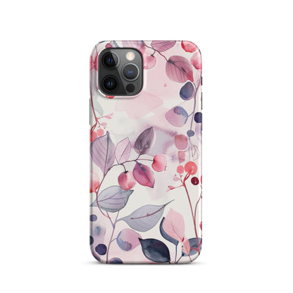 Pink Floral Phone case for iPhone