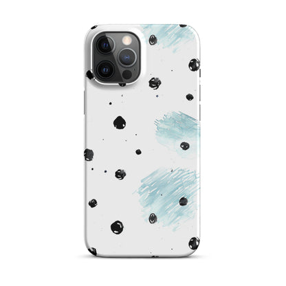 Border Polka Dot Phone case for iPhone