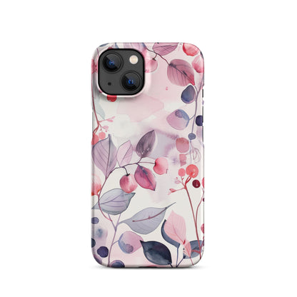 Pink Floral Phone case for iPhone