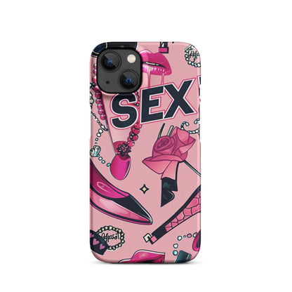 Pink Love Phone case for iPhone