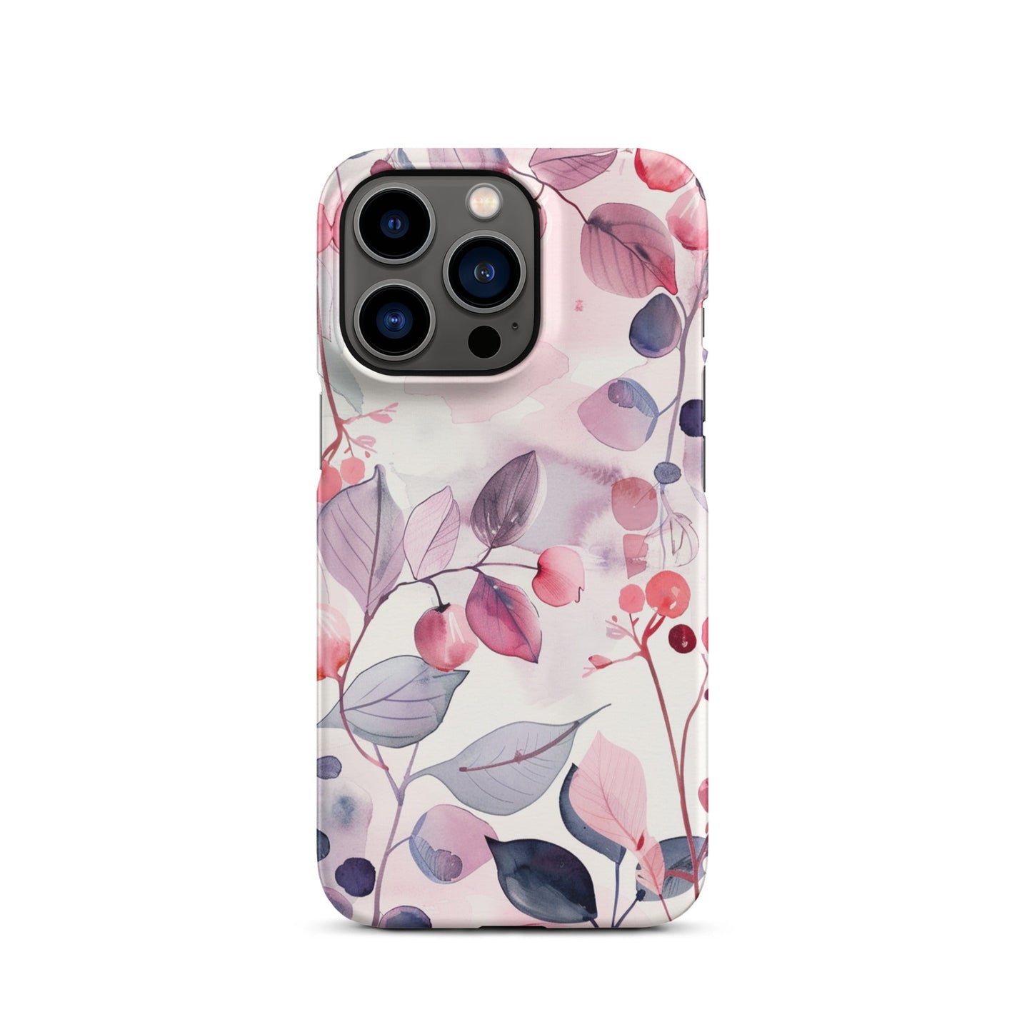 Pink Floral Phone case for iPhone