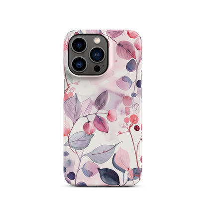 Pink Floral Phone case for iPhone
