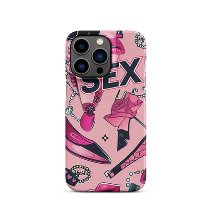 Pink Love Phone case for iPhone