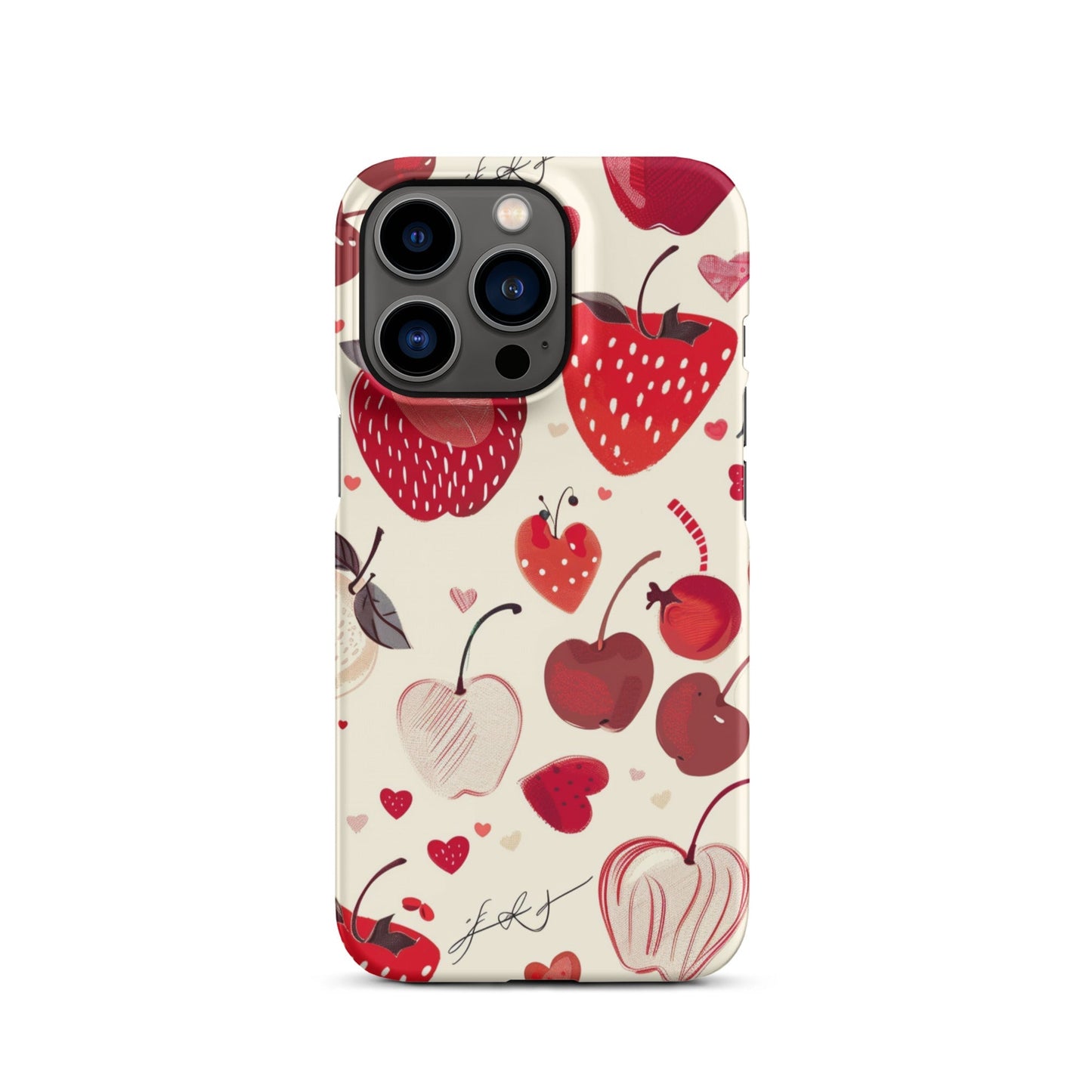 Strawberries Phone case for iPhone