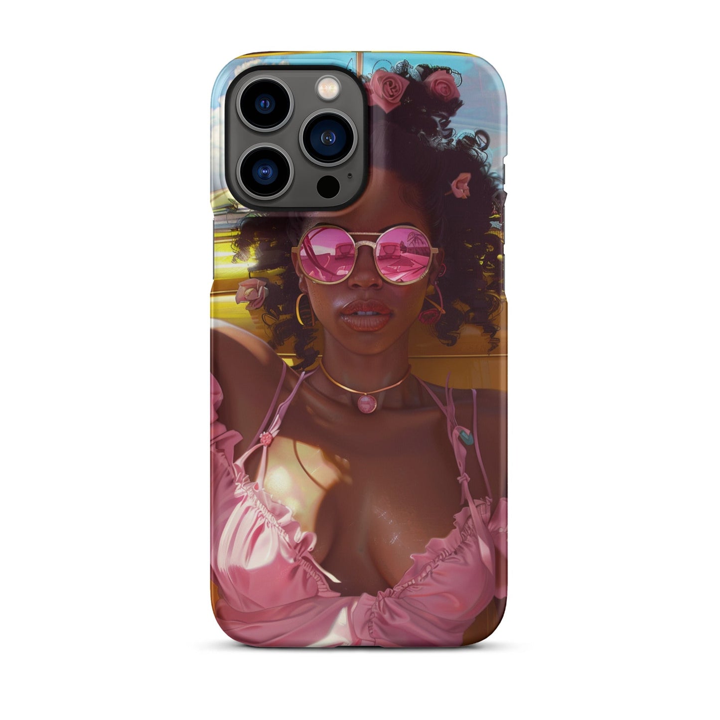 Black Girl Fashionista Phone case for iPhone