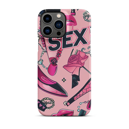 Pink Love Phone case for iPhone