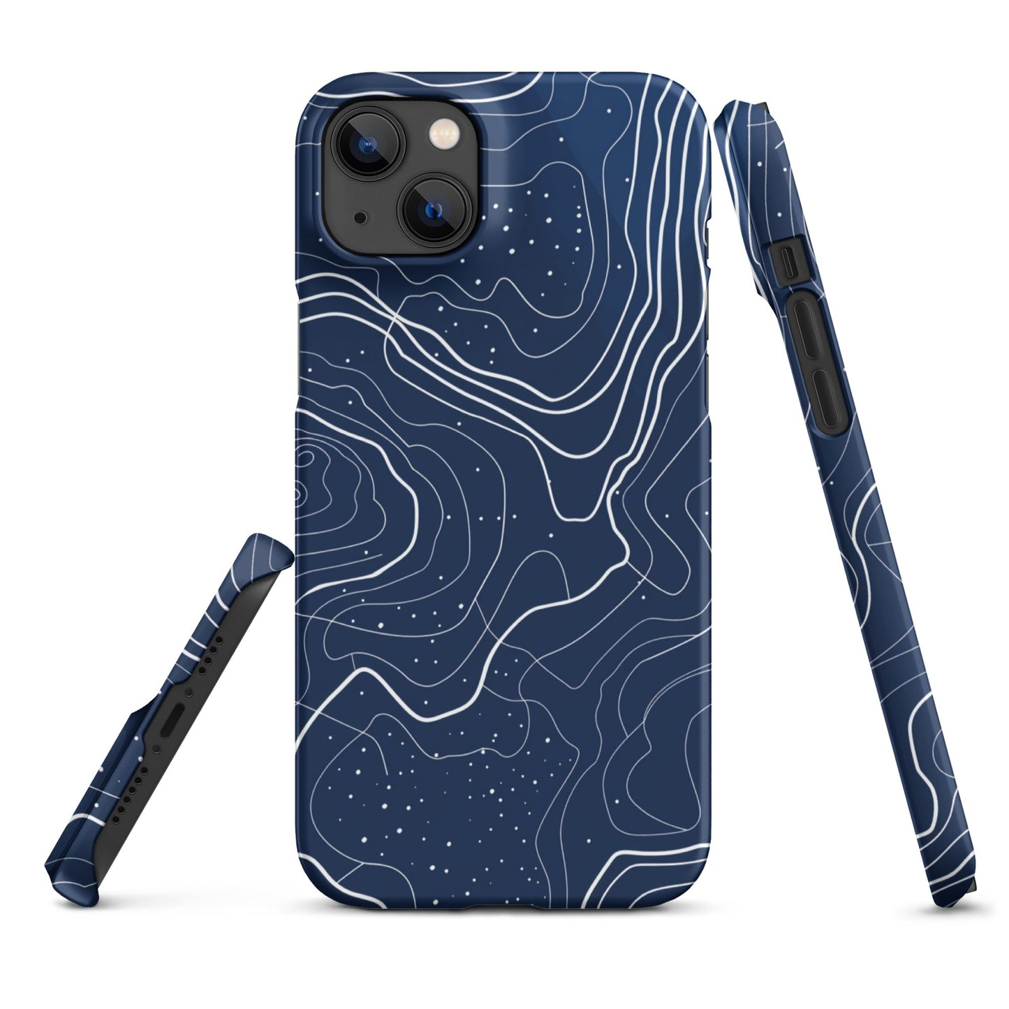 Blue Art Phone case for iPhone