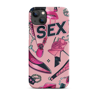 Pink Love Phone case for iPhone