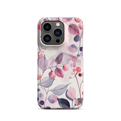 Pink Floral Phone case for iPhone
