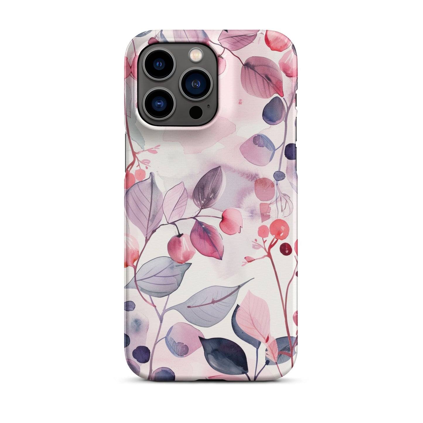 Pink Floral Phone case for iPhone