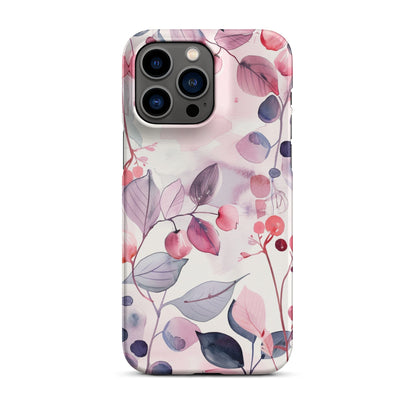 Pink Floral Phone case for iPhone