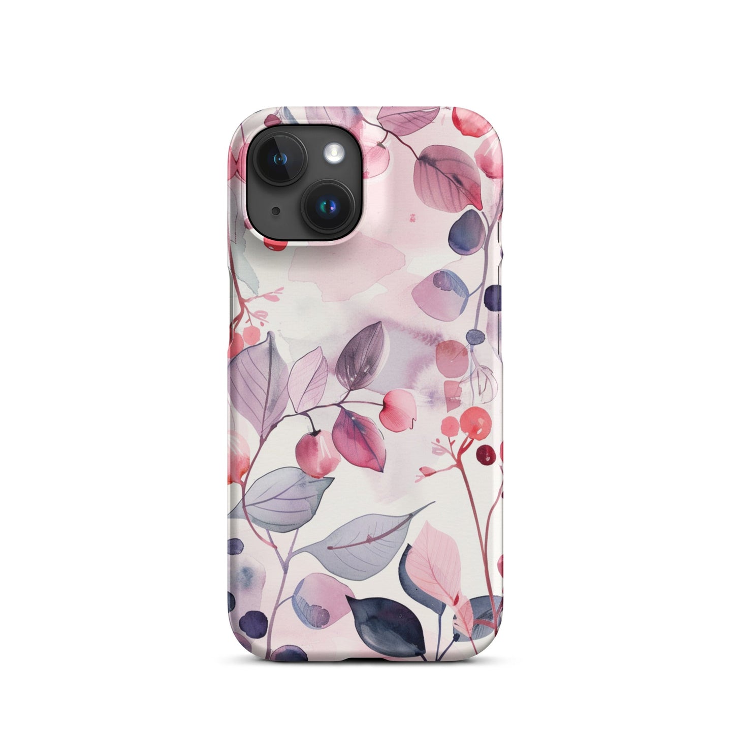 Pink Floral Phone case for iPhone