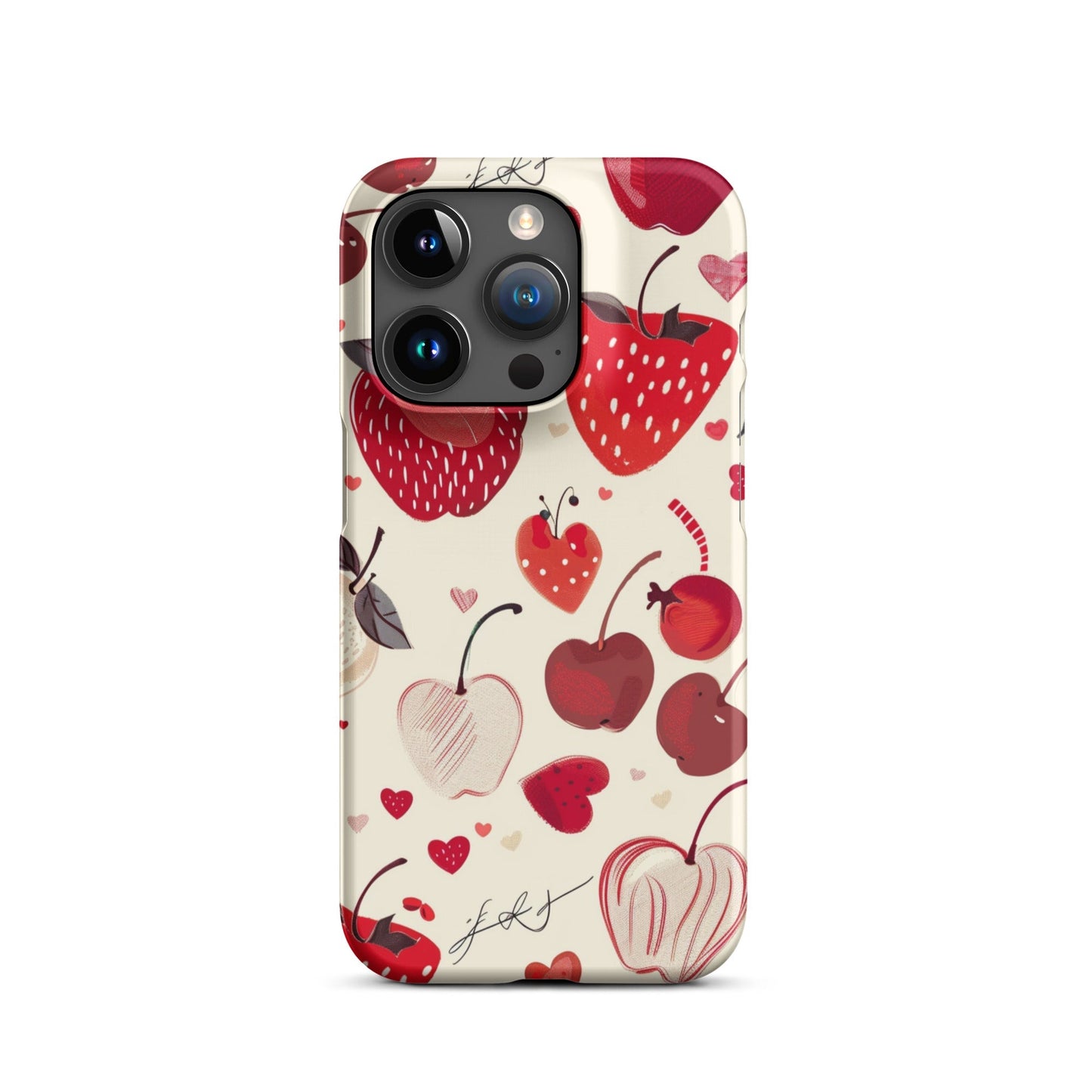 Strawberries Phone case for iPhone