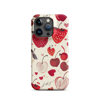 Strawberries Phone case for iPhone