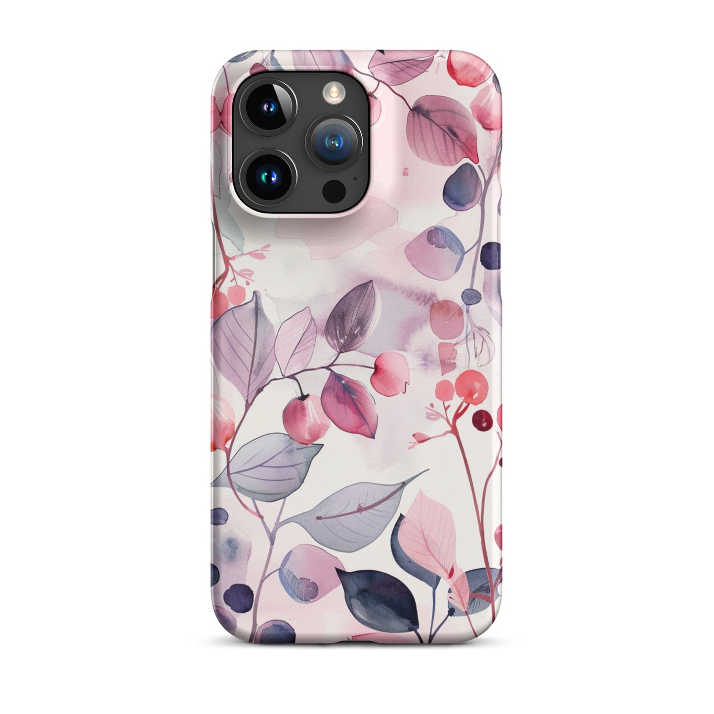 Pink Floral Phone case for iPhone